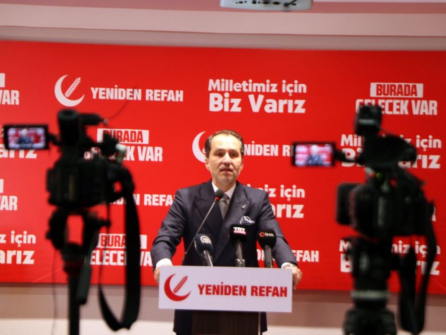 Yeniden Refah Partisi Kuruluş Yıldönümünü Kutluyor