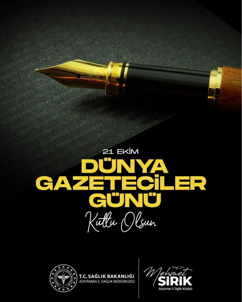 Adıyaman il sağlık müdür