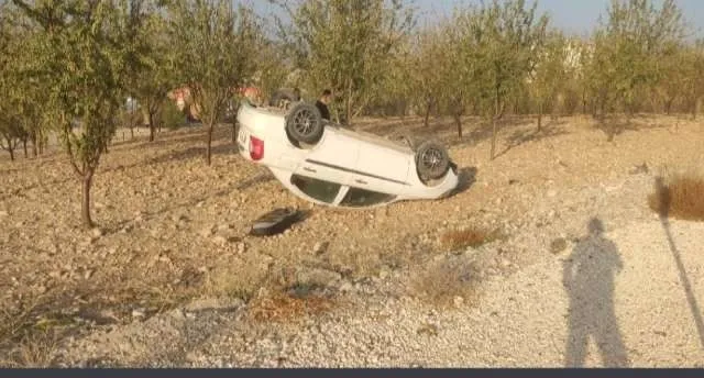 Kahta Yolunda Kaza 1 Yaralı