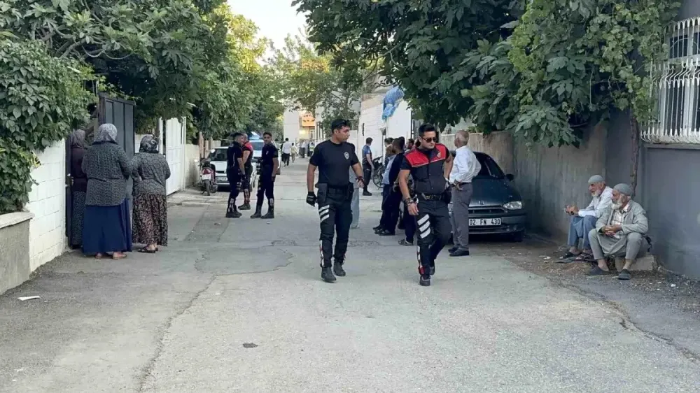 Adıyaman da komşular in ağiz tartışması kanlı bitti.