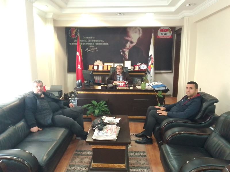 ÇELİK’ten DİŞKAYA’ya Geçmiş Olsun Ziyareti