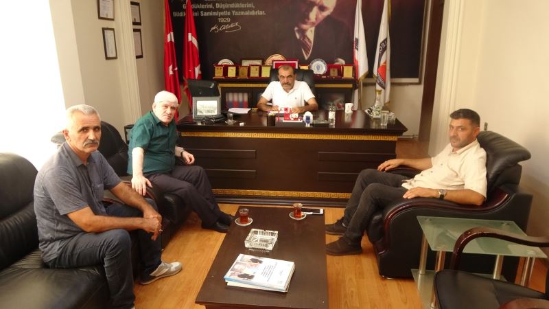 ADIYAMAN GAZETECİLER CEMİYETİNE ZİYARET
