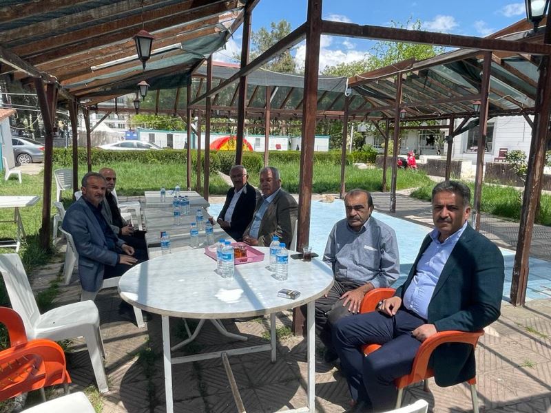AKPARTİ MİLLETVEKİLLERİ AHMET AYDIN, HALİL FIRAT VE MİLLETVEKİLİ ADAYI ZİYA POLAT’DAN AGC’YE ZİYARET
